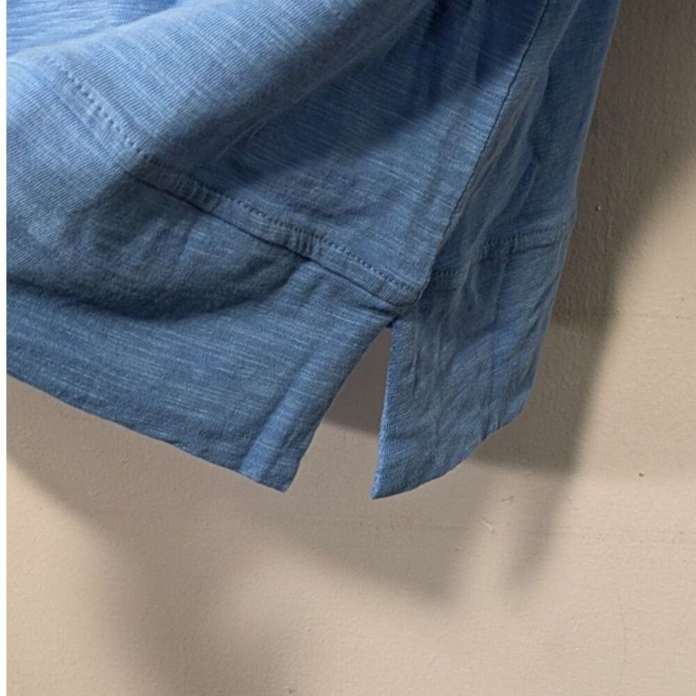 Chico's Sail Away V-Neck Henly Top blue size S - Picture 3 of 7